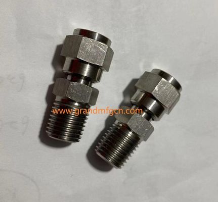 NPT1/4 inch stainless steel 316 release valve withstand 2800PSI pressure in stock custom precision machined part