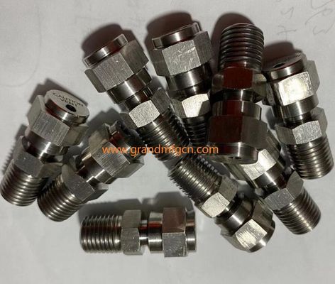 NPT1/4 inch stainless steel 316 drain valve withstand 2800PSI pressure in stock custom precision part accessories