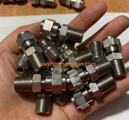 NPT1/2 inch stainless steel 316 release valve withstand 2800PSI pressure in stock custom precision machined part