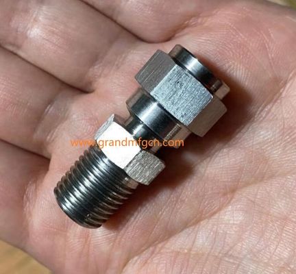 NPT 3/4 inch stainless steel 316 release valve withstand 2800PSI pressure in stock custom precision machined part