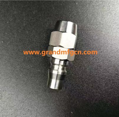 stainless steel 304 hydraulic parts pneumatic connectors custom precision machined part accessories