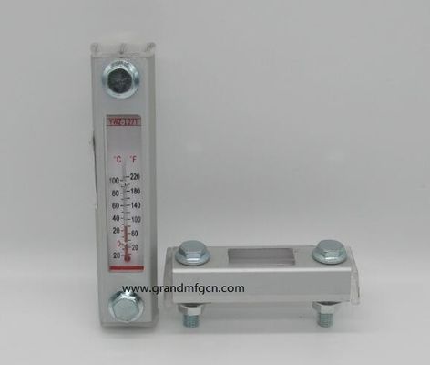 GM-YWZ-125T aluminum hydraulic oil level indicator with level marks for Thin-wall container