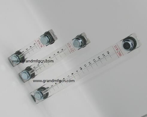 Plastic Oil Level Gauge Indicator / aluminum hydraulic oil level indicator with level marks for Thin-wall container