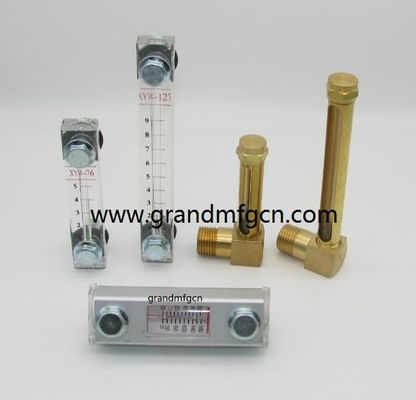 aluminum hydraulic oil level indicator with level marks for Thin-wall container oil level gauge
