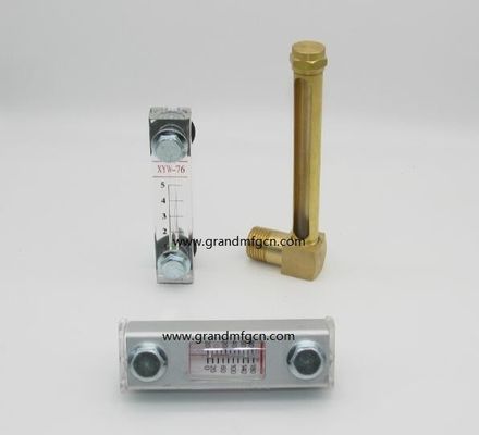 Plastic Oil Level Gauge Indicator / aluminum hydraulic oil level indicator with level marks for Thin-wall container