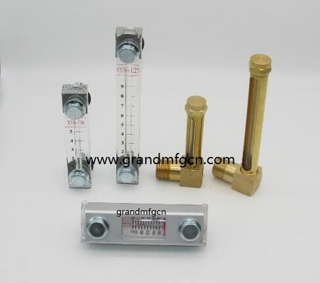 GM-YWZ-125T aluminum hydraulic oil level indicator with level marks for Thin-wall container