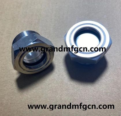NPT 3/4&quot;  SS oil sight window Industries lab Equipmen stainless steel 304 oil sight glass window with transparent glass