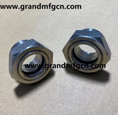 male thread M27X1.5 SS304 sight glass oil sight window for Lab Instant Coffee Chemical Egg Washing Powder Milk Vacuum