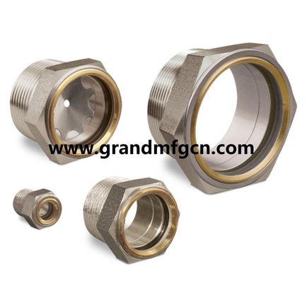NPT 1&quot;  SS304 oil sight window Industries Equipmen stainless steel 304 oil sight glass window with transparent glass
