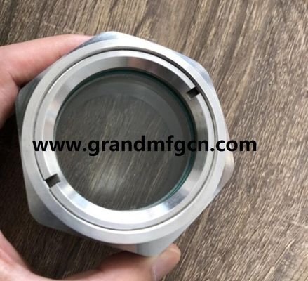 NPT2 SS304 oil sight window for 5L 10L 15L Stainless Steel Tea Egg Instant Coffee Milk Powder Making Machine Centrifugal