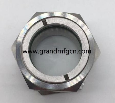 M27X1.5 SS304 oil sight glass for Lab Stainless Steel Hydrothermal Synthesis Stirring Micro Autoclave Reactor