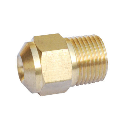 custom precision brass machined parts quality brass turned parts elbow thread connectors brass fittings