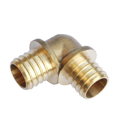 custom precision brass machined parts quality brass turned parts elbow thread connectors brass fittings