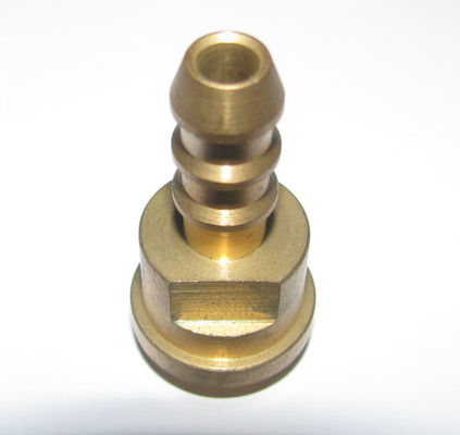 custom precision brass machined parts quality brass turned parts elbow thread connectors brass fittings