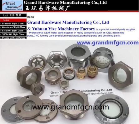 Bitzer refrigeration fused steel flange sight glass fused sight window sight glass nickel plated manufacturer China