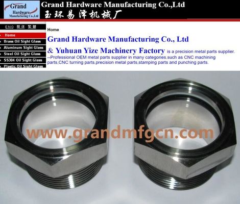 NPT thread 1/2 inch 2 inch stainless steel SS304 oil level sight glass SS316 pressure container view port site gauge