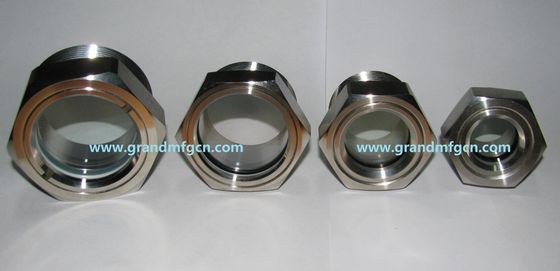 NPT thread 1/2 inch 2 inch stainless steel SS304 oil level sight glass SS316 pressure container view port site gauge