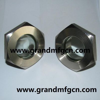 Bitzer refrigeration fused steel flange sight glass fused sight window sight glass nickel plated manufacturer China