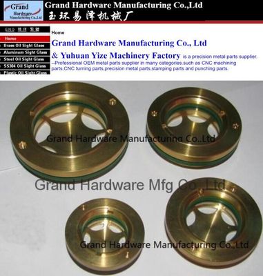 bsp pipe thread G1,1/4  G1&quot; pump oil level sight glass indicator reducer aircompressor oil sight glasses with red ball