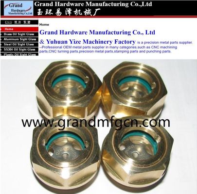 Brass fluid sight glass viewport sight gaug oil level sight window brass fitting peephole for fuel tank of motorcycle