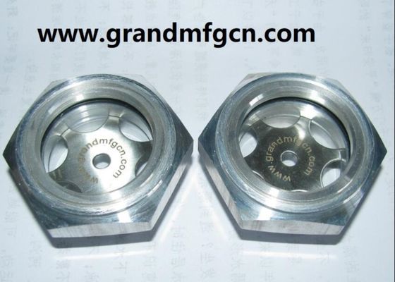 high pressure M22x1.5 6061 aluminum speed reducer oil sight glass oil level indicator fluid level gauge
