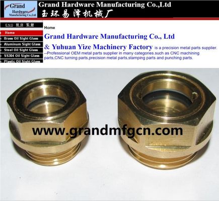 Male BSP threaded G3/4&quot;  vaccum pump oil level sight glass indicator air compressor &amp; reducer oil sight glass