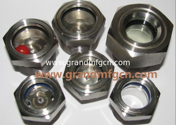 male thread M27X1.5 SS304 sight glass oil sight window for Laboratory Vessel Stainless Steel Autoclave Reactor