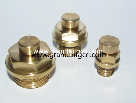 G3/8&quot; 1/4&quot; 1/8&quot; male BSP Speed Reducer breather vent plug air released valve withstand 0.15 bar pressure milled hex plug Breather Air Vent Plug for High-Pressure Hydraulic Reservoirs