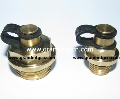 NPT BSP(G) Metric thread 3/8&quot; 1/2&quot; 3/4&quot; 1&quot;brass breather vent plugs air release valves withstand 0.15 bar pressure OEM