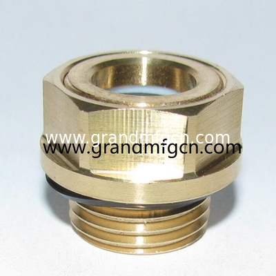 BSP thread G1/4 G1/2 Power Transimission Oil Sight Glass Level Monitor Oil Level Gas Fuel Tank Sight Plug Oil leve gauge