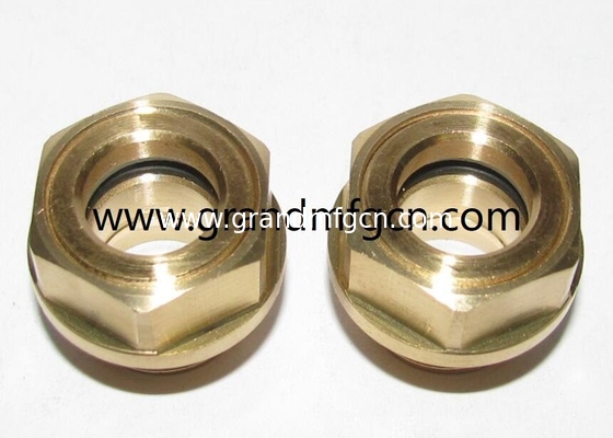 BSP thread G1/4 G1/2 Power Transimission Oil Sight Glass Level Monitor Oil Level Gas Fuel Tank Sight Plug Oil leve gauge