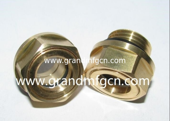 BSP thread 1/2&quot; 3/8”3/4&quot; 1&quot; USA MARKET QUALITY BRASS OIL LEVEL VIEWPORT SIGHT GAUGE OIL SIGHT GLASS WINDOW