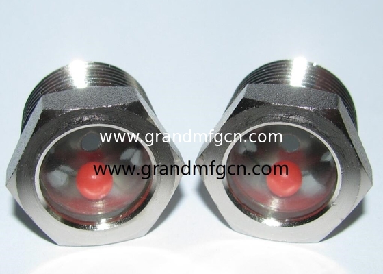 NPT 2&quot; BITZER refrigeration fused steel sight glass with reflector fused sight window oil level sight plug manufacturer