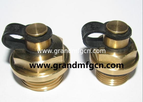 NPT1/2 inch oil filler brass breather plug with labyrinth air released cap hydraulic air vent protective breather plug