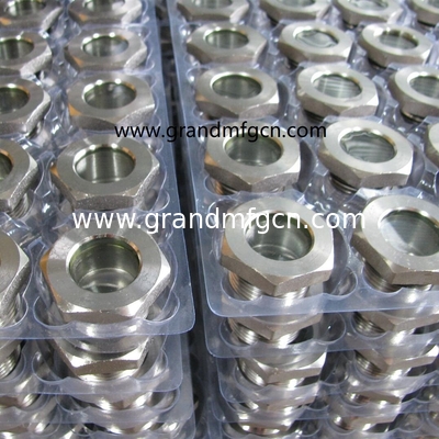 NPT 2 refrigeration equipment fused steel sight glass with red ball fused sight window sight glass oil gauge glass sight
