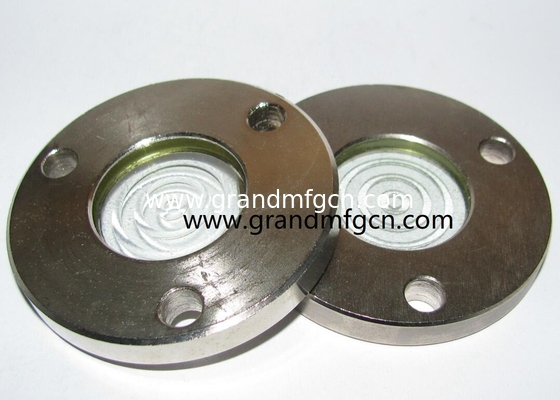 BITZER refrigeration fused steel flange sight glass fused sight window sight glass nickel plated manufacturer China