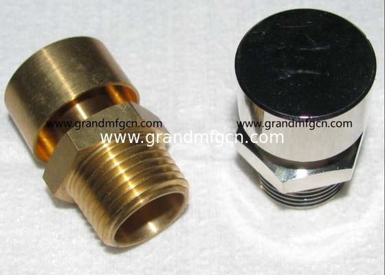 NPT thread 1/2&quot; 1 1/2&quot; 1 1/4&quot; natural brass breather vent plugs,air released plugs,professional manufacturer in China