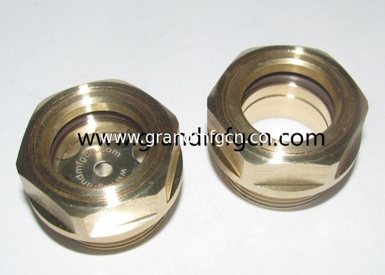 M16X1.5 M20X1.5 M22X1.5 Dome-shaped oil level gauge observe sight glass with clear sight window custom available