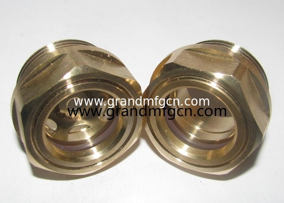 M18x1.5 Sichtglas für flüssige Messing Oil Gas Fuel Tank Site Plug Metric thread oil sight glass oil indicator