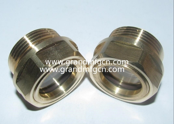 M16X1.5 M20X1.5 M22X1.5 Dome-shaped oil level gauge observe sight glass with clear sight window custom available