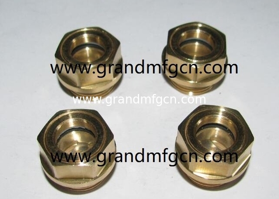 M18x1.5 Sichtglas für flüssige Messing Oil Gas Fuel Tank Site Plug Metric thread oil sight glass oil indicator