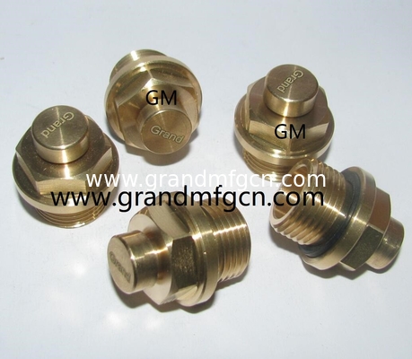 NPT Gearbox air vent plugs 3/8&quot; 1/2&quot; 3/4&quot; 1&quot; brass breather vent plug speed reducer gearboxes air vent breather plug cap