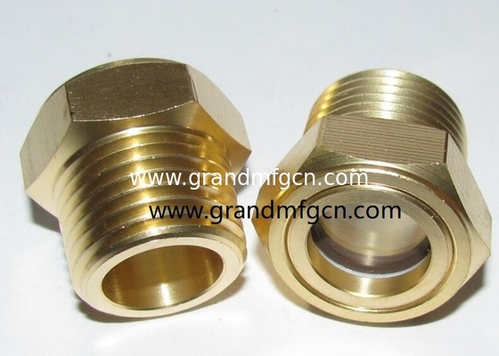 M16X1.5 M20X1.5 M22X1.5 Dome-shaped oil level gauge observe sight glass with clear sight window custom available