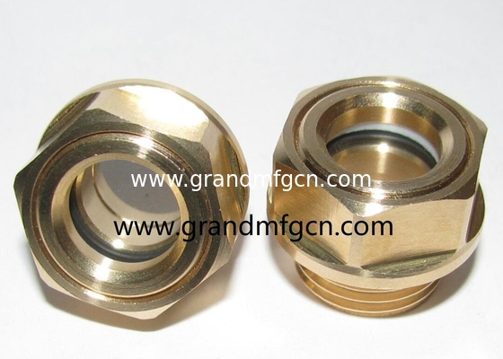 G1/2&quot; G3/4&quot; G1&quot; GM-HDG12 Pumps Oil Level Sight Glass Bubble 3d sight glass gauge oil sight indicator plugs