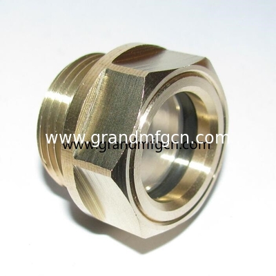 G3/8”G1/8&quot; G1/2&quot; BSP Speed reducers brass oil level sight glasses viewport oil level indicator professional manufacturer