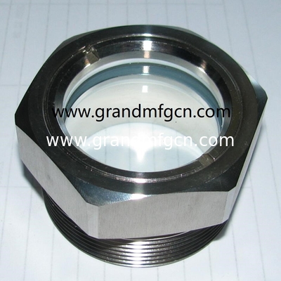 NPT 1,1/2 inch BITZER fused steel sight glass with floating ball fire fighting system waste cones water flow indicators