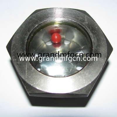 NPT 1 inch BITZER fused steel sight glass fire fighting waste cones water flow sight window indicator sight glass
