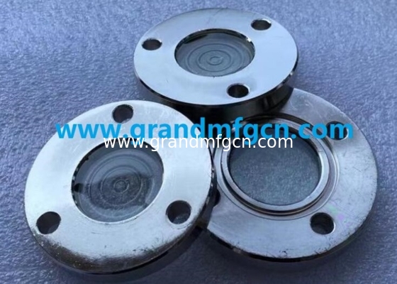 BITZER refrigeration fused steel flange sight glass fused sight window sight glass nickel plated manufacturer China