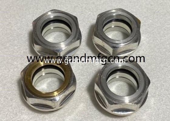 G3/8 G1/2 G3/4 Speed reducers oil level sight gauge indicator bulls eye oil sight glass liquid observation sight glass