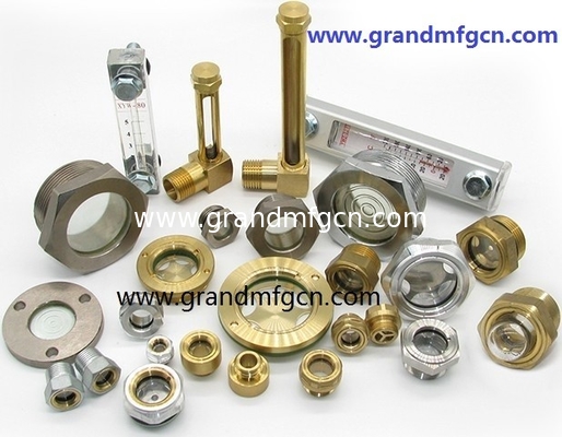 M16X1.5 M20X1.5 M22X1.5 Dome-shaped oil level gauge observe sight glass with clear sight window custom available